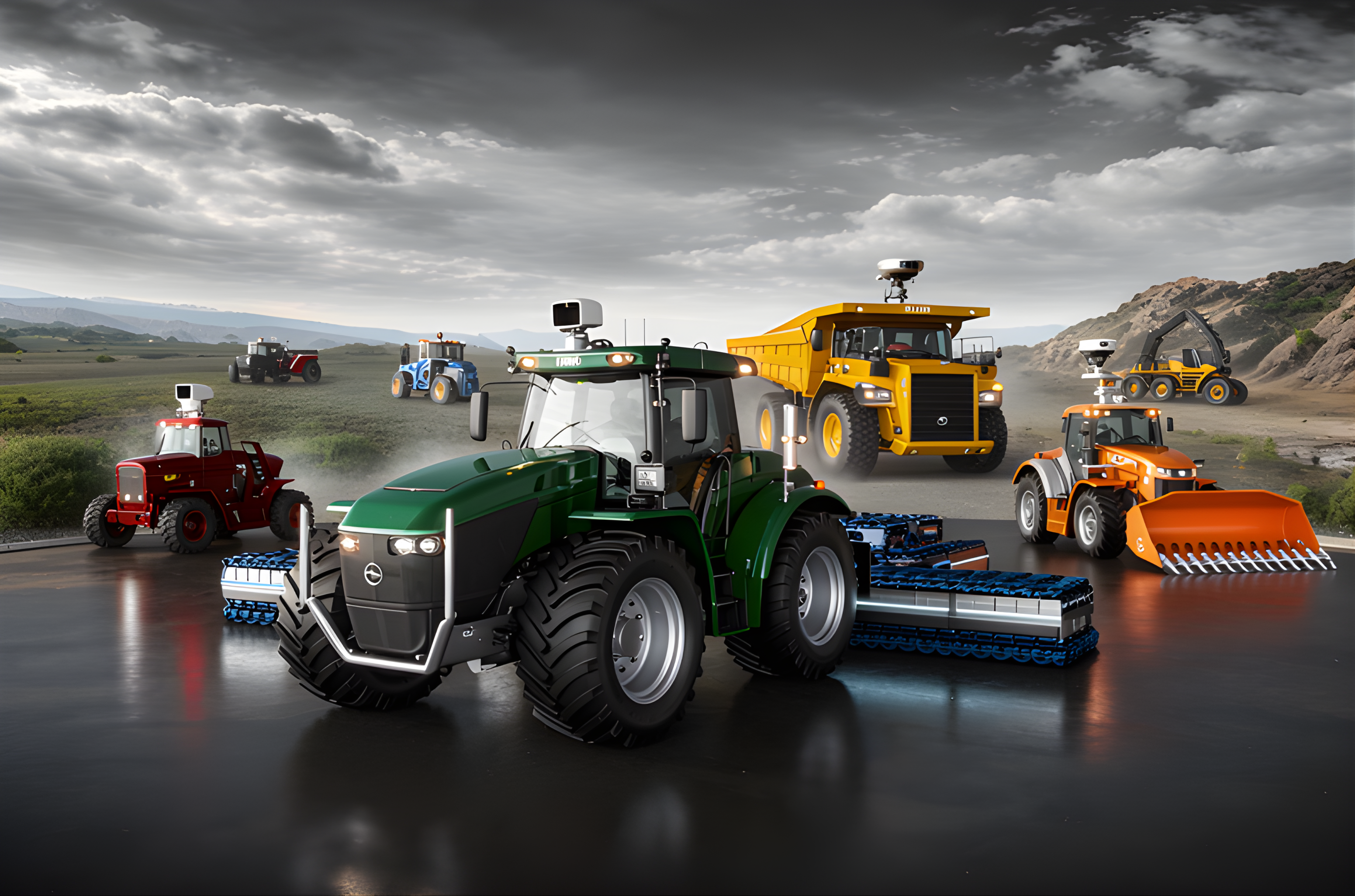 off-road autonomy autonomous mining construction agriculture